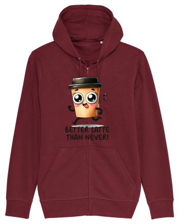 Better latte than never - pentru iubitorii de cafea Burgundy