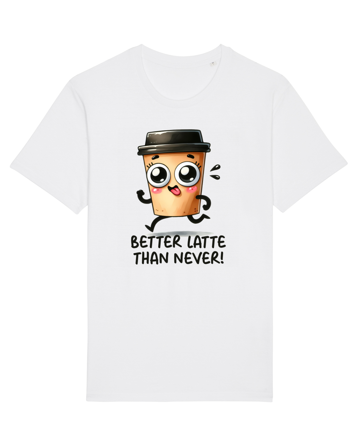 Tricou mânecă scurtă Unisex Rocker White