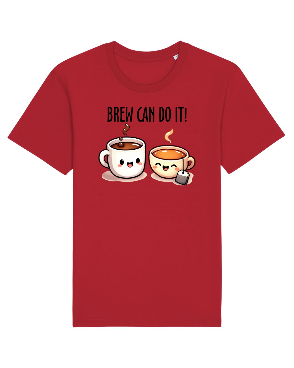 Tricou mânecă scurtă Unisex Rocker Red