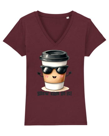 Brew can do it! - pentru iubitorii de cafea Burgundy