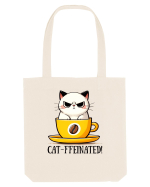 Cat-ffeinated - pentru iubitorii de cafea Sacoșă textilă