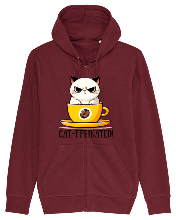 Cat-ffeinated - pentru iubitorii de cafea Burgundy