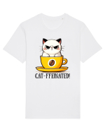 Cat-ffeinated - pentru iubitorii de cafea Tricou mânecă scurtă Unisex Rocker
