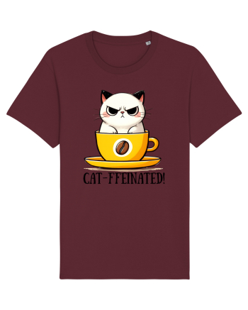 Cat-ffeinated - pentru iubitorii de cafea Burgundy