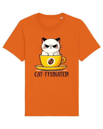 Cat-ffeinated - pentru iubitorii de cafea Bright Orange