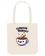 Espresso yourself - pentru iubitorii de cafea Sacoșă textilă