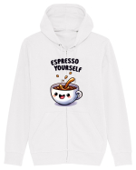 Espresso yourself - pentru iubitorii de cafea Hanorac cu fermoar Unisex Connector