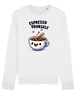 Espresso yourself - pentru iubitorii de cafea Bluză mânecă lungă Unisex Rise