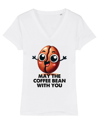 May the coffee bean with you - pentru iubitorii de cafea White