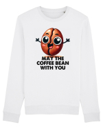 May the coffee bean with you - pentru iubitorii de cafea Bluză mânecă lungă Unisex Rise