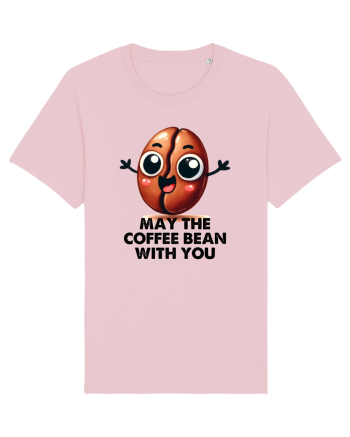 May the coffee bean with you - pentru iubitorii de cafea Cotton Pink