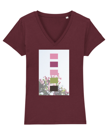 Blooming Spring Burgundy