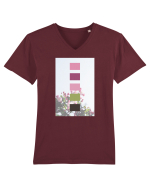 Blooming Spring Tricou mânecă scurtă guler V Bărbat Presenter