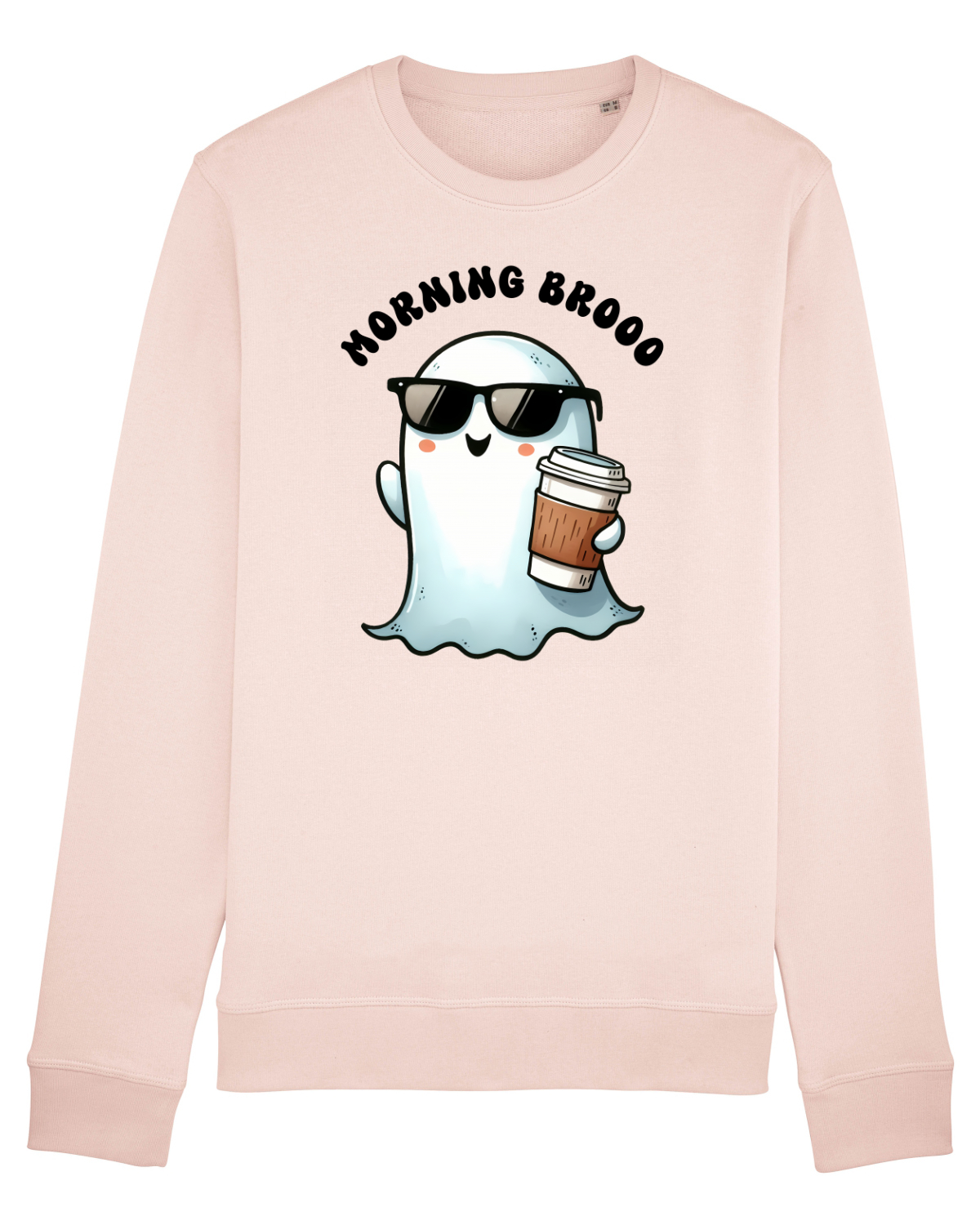 Bluză mânecă lungă Unisex Rise Candy Pink