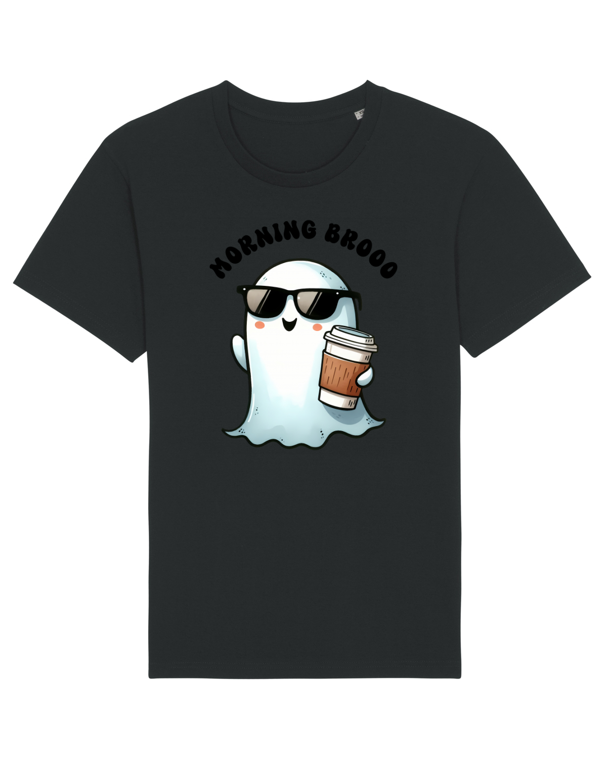 Tricou mânecă scurtă Unisex Rocker Black