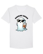 Morning broooo - pentru iubitorii de cafea Tricou mânecă scurtă guler larg Bărbat Skater