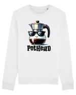 Pothead - pentru iubitorii de cafea Bluză mânecă lungă Unisex Rise