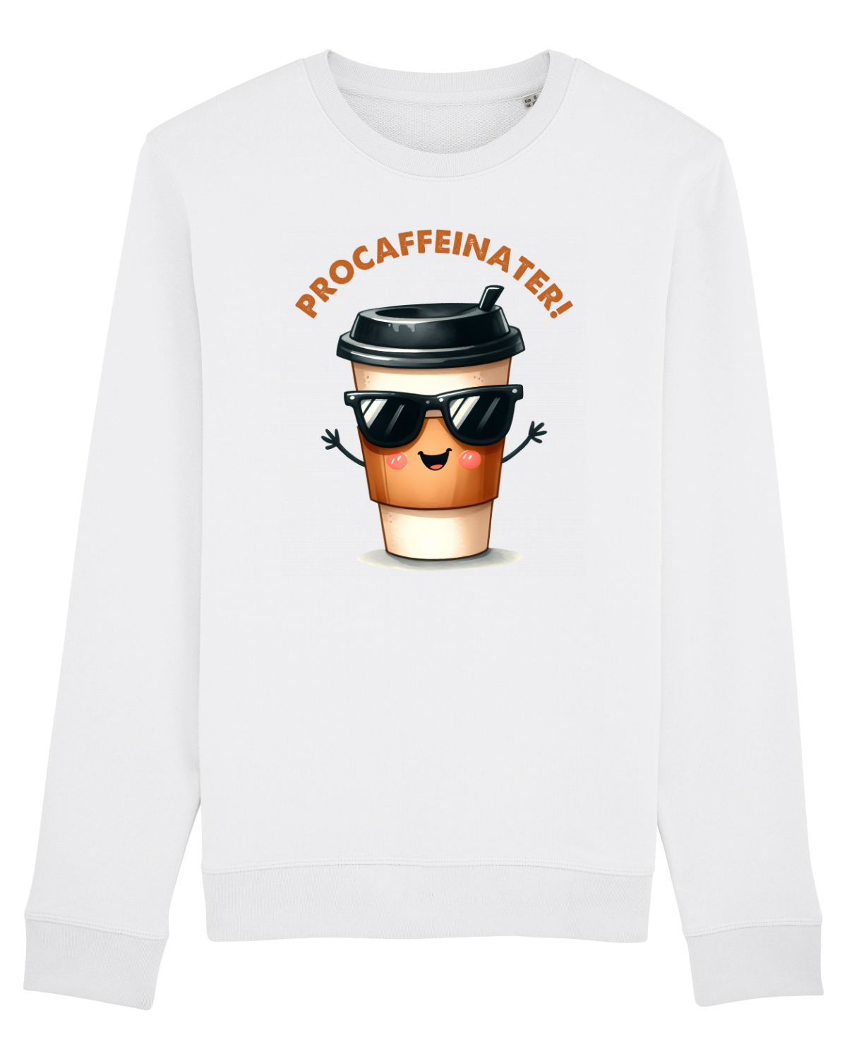 Bluză mânecă lungă Unisex Rise White