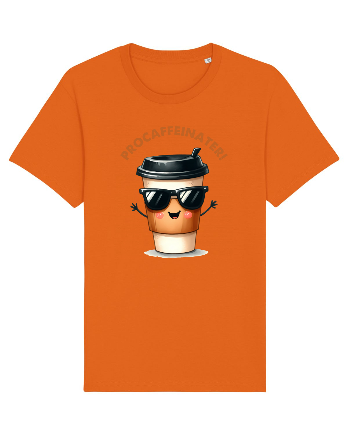 Tricou mânecă scurtă Unisex Rocker Bright Orange