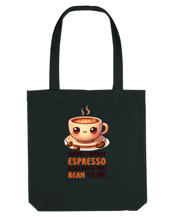Words cannot espresso - pentru iubitorii de cafea Black