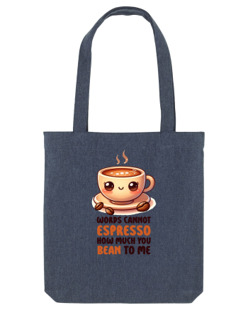 Words cannot espresso - pentru iubitorii de cafea Midnight Blue
