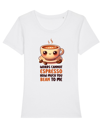 Words cannot espresso - pentru iubitorii de cafea White