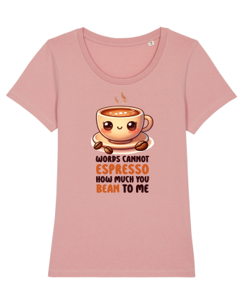 Words cannot espresso - pentru iubitorii de cafea Canyon Pink