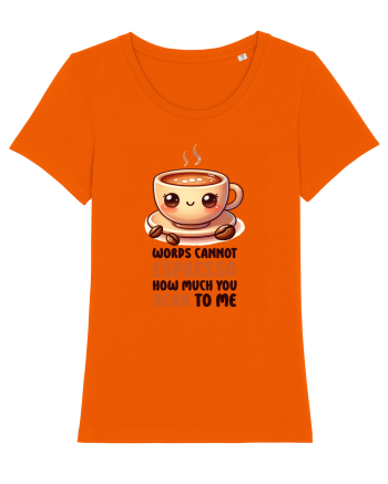 Words cannot espresso - pentru iubitorii de cafea Bright Orange