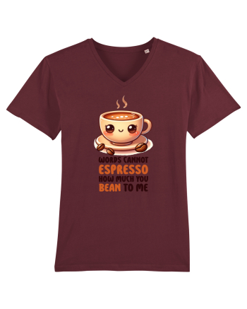 Words cannot espresso - pentru iubitorii de cafea Burgundy