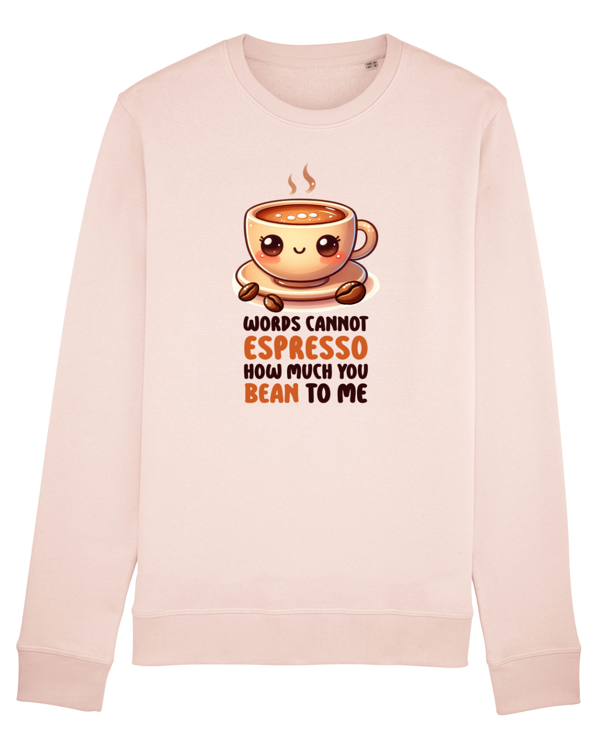 Bluză mânecă lungă Unisex Rise Candy Pink
