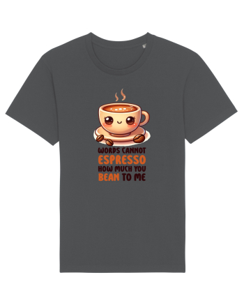 Words cannot espresso - pentru iubitorii de cafea Anthracite