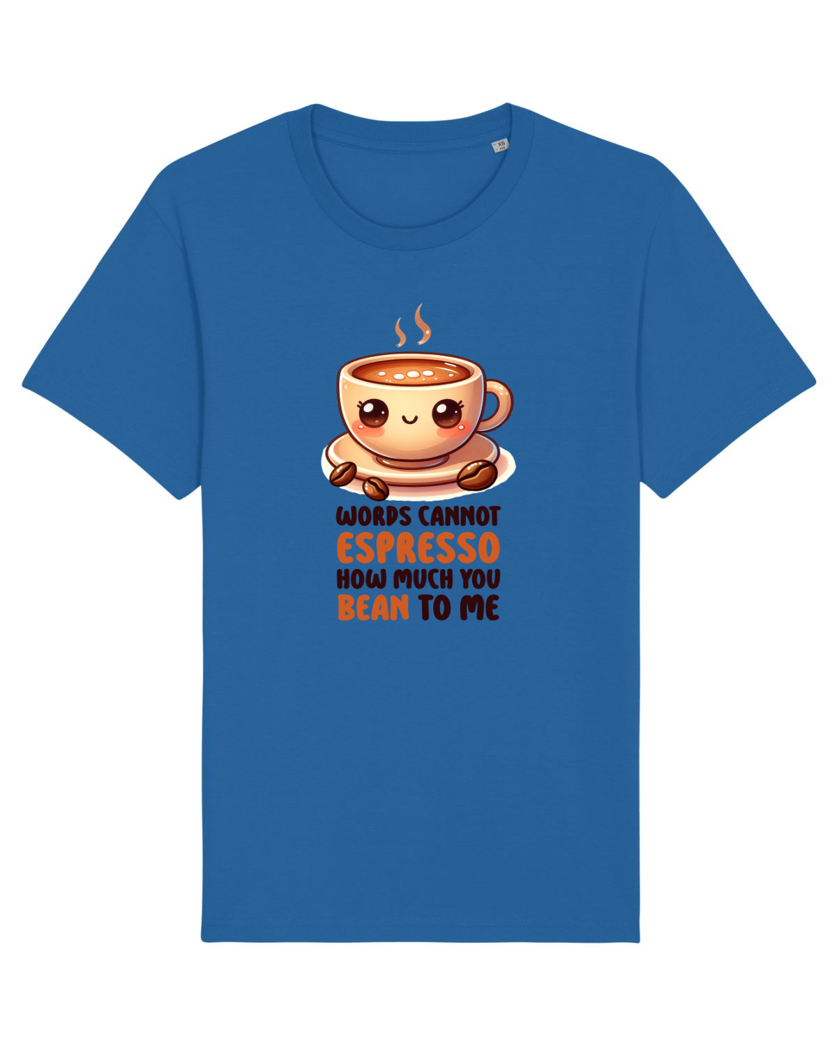 Tricou mânecă scurtă Unisex Rocker Royal Blue