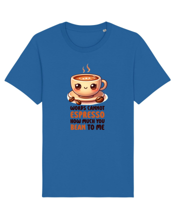 Words cannot espresso - pentru iubitorii de cafea Royal Blue