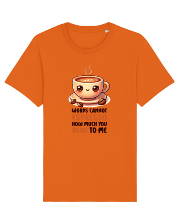 Words cannot espresso - pentru iubitorii de cafea Bright Orange