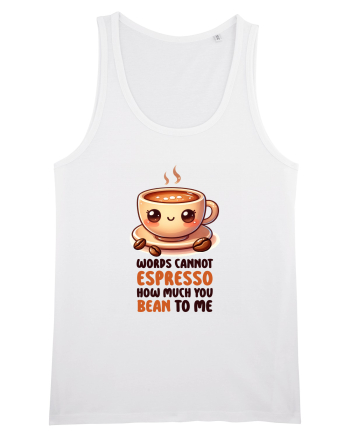 Words cannot espresso - pentru iubitorii de cafea White