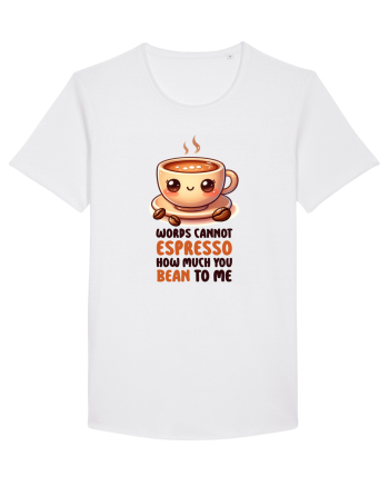 Words cannot espresso - pentru iubitorii de cafea White