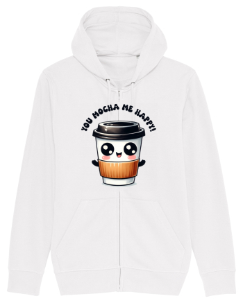 You mocha me happy - pentru iubitorii de cafea White