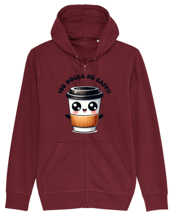 You mocha me happy - pentru iubitorii de cafea Burgundy