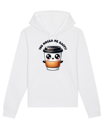 You mocha me happy - pentru iubitorii de cafea White