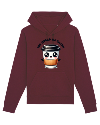 You mocha me happy - pentru iubitorii de cafea Burgundy