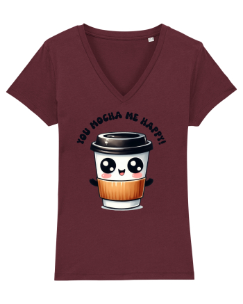 You mocha me happy - pentru iubitorii de cafea Burgundy