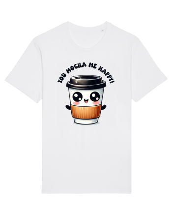 You mocha me happy - pentru iubitorii de cafea White