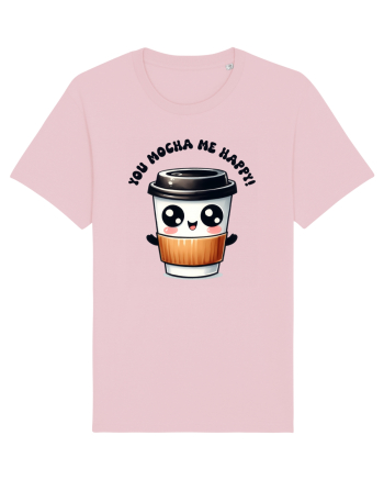 You mocha me happy - pentru iubitorii de cafea Cotton Pink