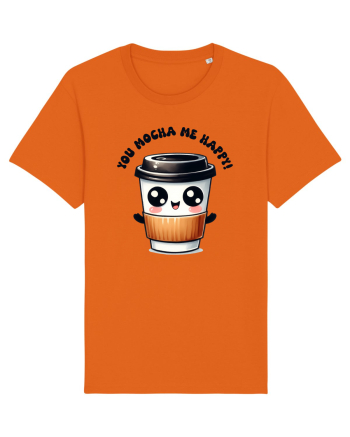 You mocha me happy - pentru iubitorii de cafea Bright Orange