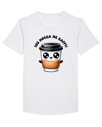 You mocha me happy - pentru iubitorii de cafea White