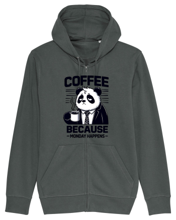 Coffee - because monday happens - pentru dependenții de cafea Anthracite
