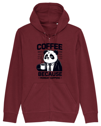 Coffee - because monday happens - pentru dependenții de cafea Burgundy