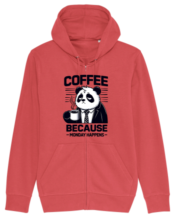 Coffee - because monday happens - pentru dependenții de cafea Carmine Red
