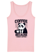 Coffee - because monday happens - pentru dependenții de cafea Maiou Damă Dreamer