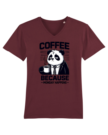 Coffee - because monday happens - pentru dependenții de cafea Burgundy